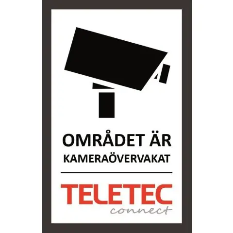Teletec Connect 111855 Kameraskylt I lager